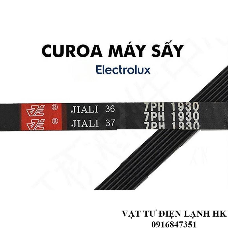 Dây curoa máy sấy Electrolux 1930 dùng chung nhiều model elec - Dây dai máy sấy electrolux 7PH 1930 