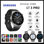 Samsung GT3 Pro Waterproof Smartwatch with Phone Calls & Health Monitoring
