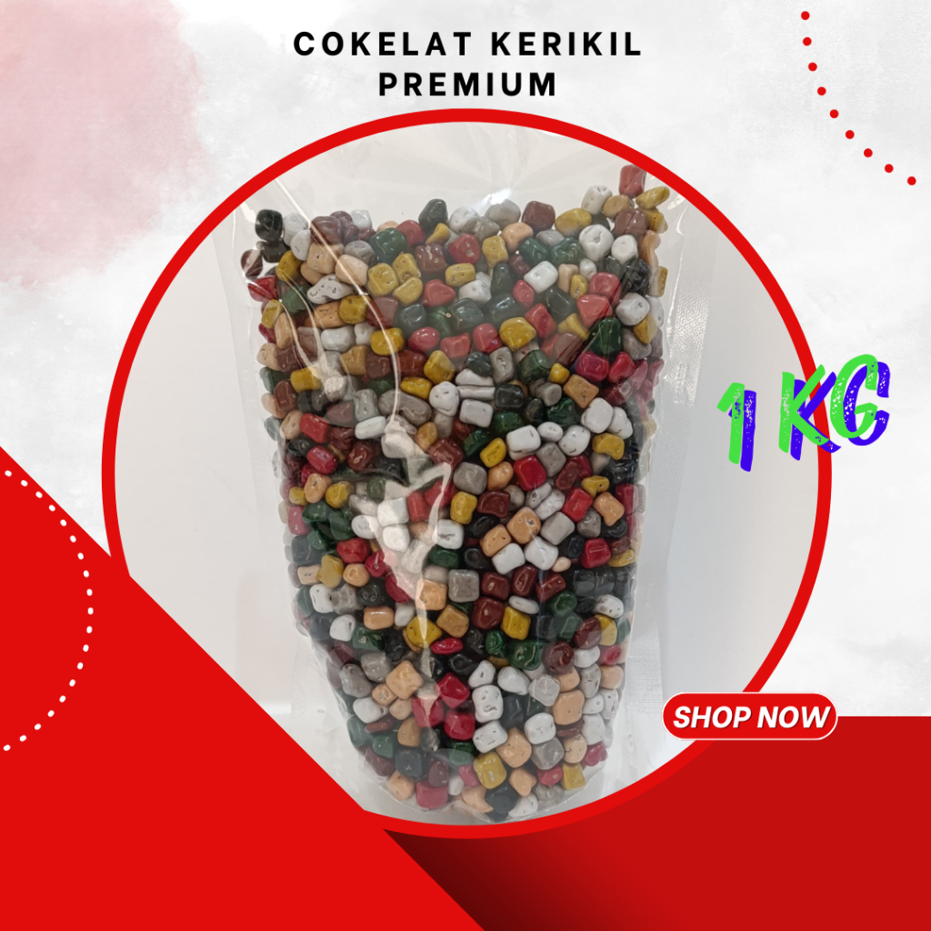 Coklat Kerikil 1 KG Premium Grade A Cokelat Batu 1KG Oleh-oleh Haji Umroh Premium Grade A