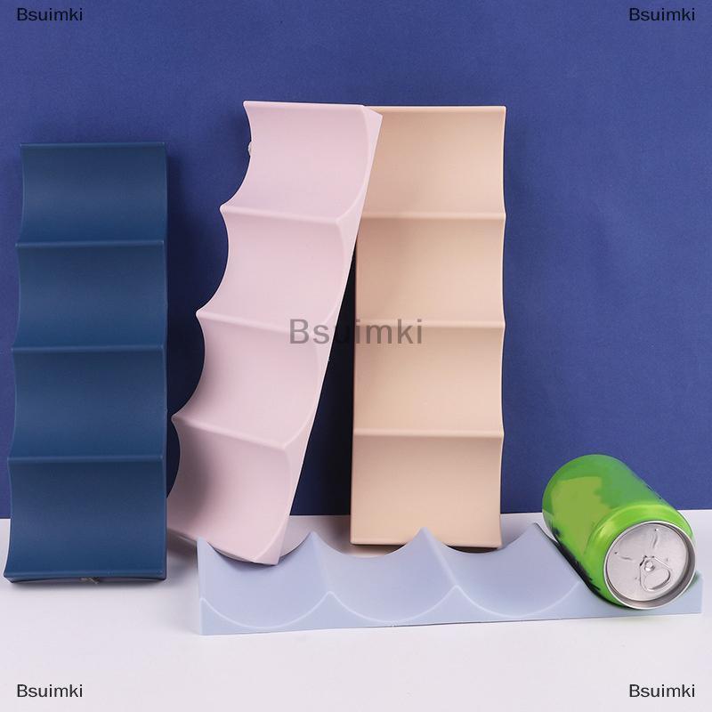 [COD] Bsuimki Lưu trữ rượu vang Giá nhựa Stackable giữ chai rượu vang Tủ truy cập chủ Lưu trữ dropship rượu sâm banh tường đứng thanh