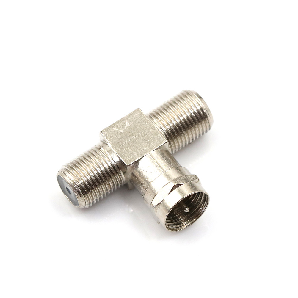 MMU Bộ chia tín hiệu F-Type 2 đầu đực sang 2 đầu cái Bộ kết hợp TV truyền hình cáp nguyên bản vệ tinh Sky