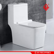 GV One Piece Water Closet Toilet Bowl with free fittings