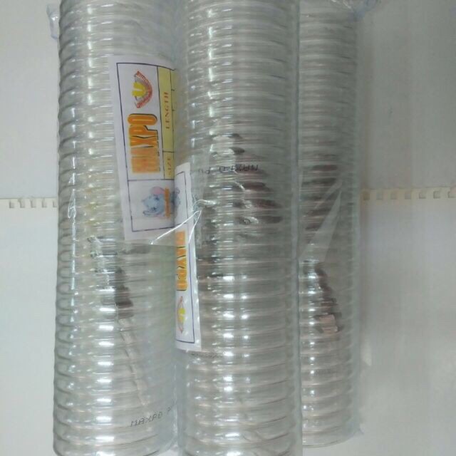 Dây hơi khí nén xoắn phi 8*5mm dài 6m, 9m 12m mầu trắng đài loan