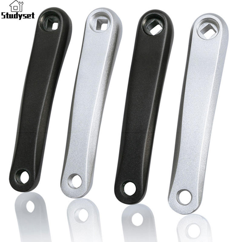 Studyset IN stock 170mm Bicycle Crankset Square Rhombic Hole Aluminum Alloy Mountain Bike Left Crank Arm Bicycle Repair Parts ราคา 164 บาท*ส่งฟรี