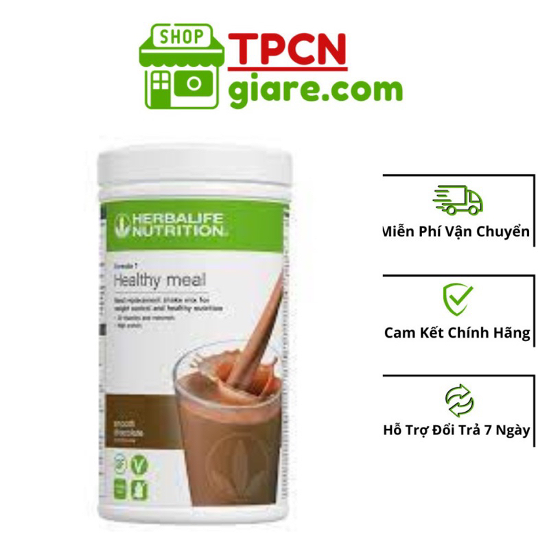 Bữa ăn dinh dưỡng vị so-co-la