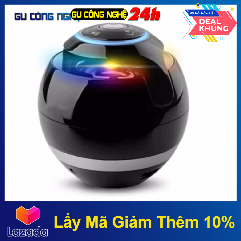 Loa trứng bluetooth 360 - model gs009 - g90-s có đèn led