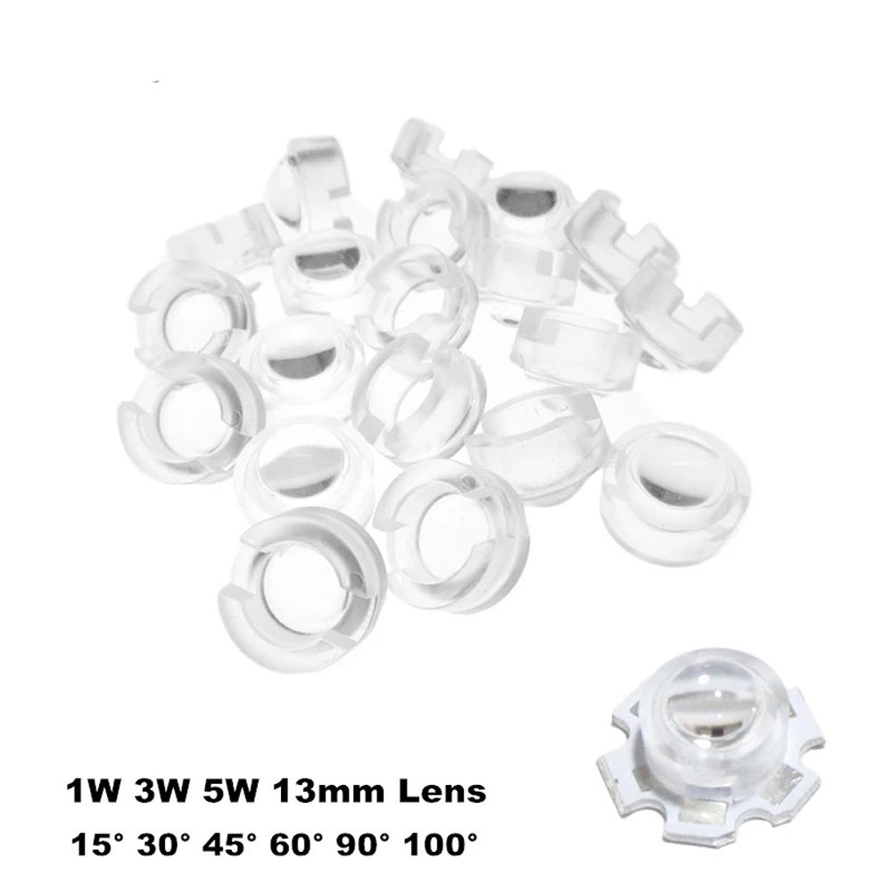 Sunwish đèn Led 1W 3W cho IR CCTV Ống kính phản xạ lồi acrylic ống kính collimator ống kính Ống kính mini Acrylic ống kính 13mm ống kính Ống Kính LED