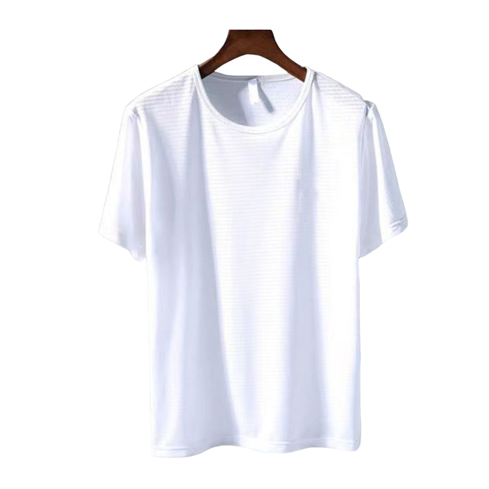 【Stock】 Men Mesh T-shirt Lightweight Breathable Top Men's Lightweight Quick-dry Mesh T-shirt Breathable Loose Fit Sports Tee for Gym Outdoor Workout Casual Summer Wear – Perfect for Hot Humid Climate - 4