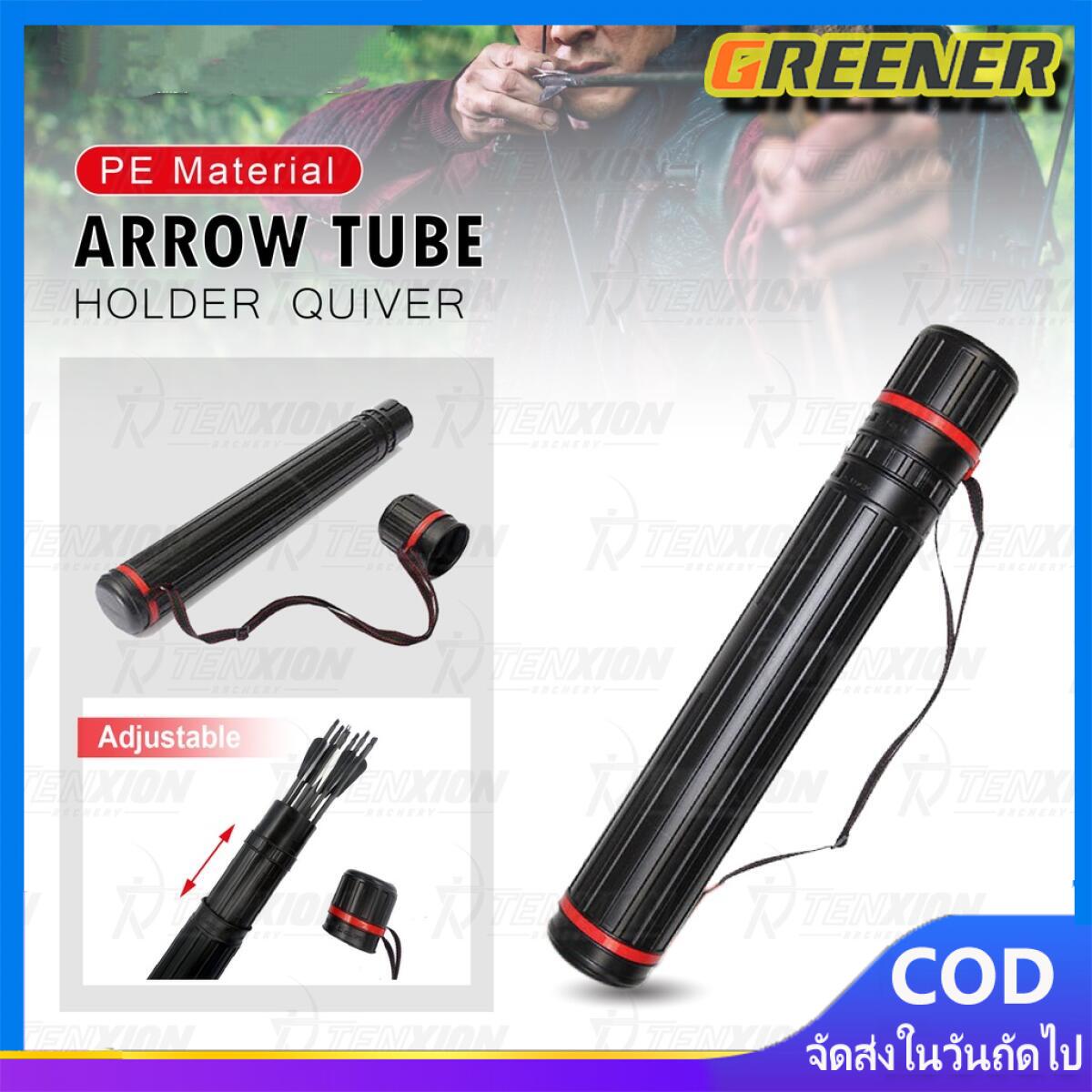 Greener รุ่นหนา กระบอกใส่แบบ ซูมใส่แบบ ใส่รูป Project ใส่เอกสาร กล่องใส่รูป ทนทาน กันน้ำ ยืดได้ หดได้ มีสายสะพาย drawing tube with belt ราคา 119 บาท*ส่งฟรี