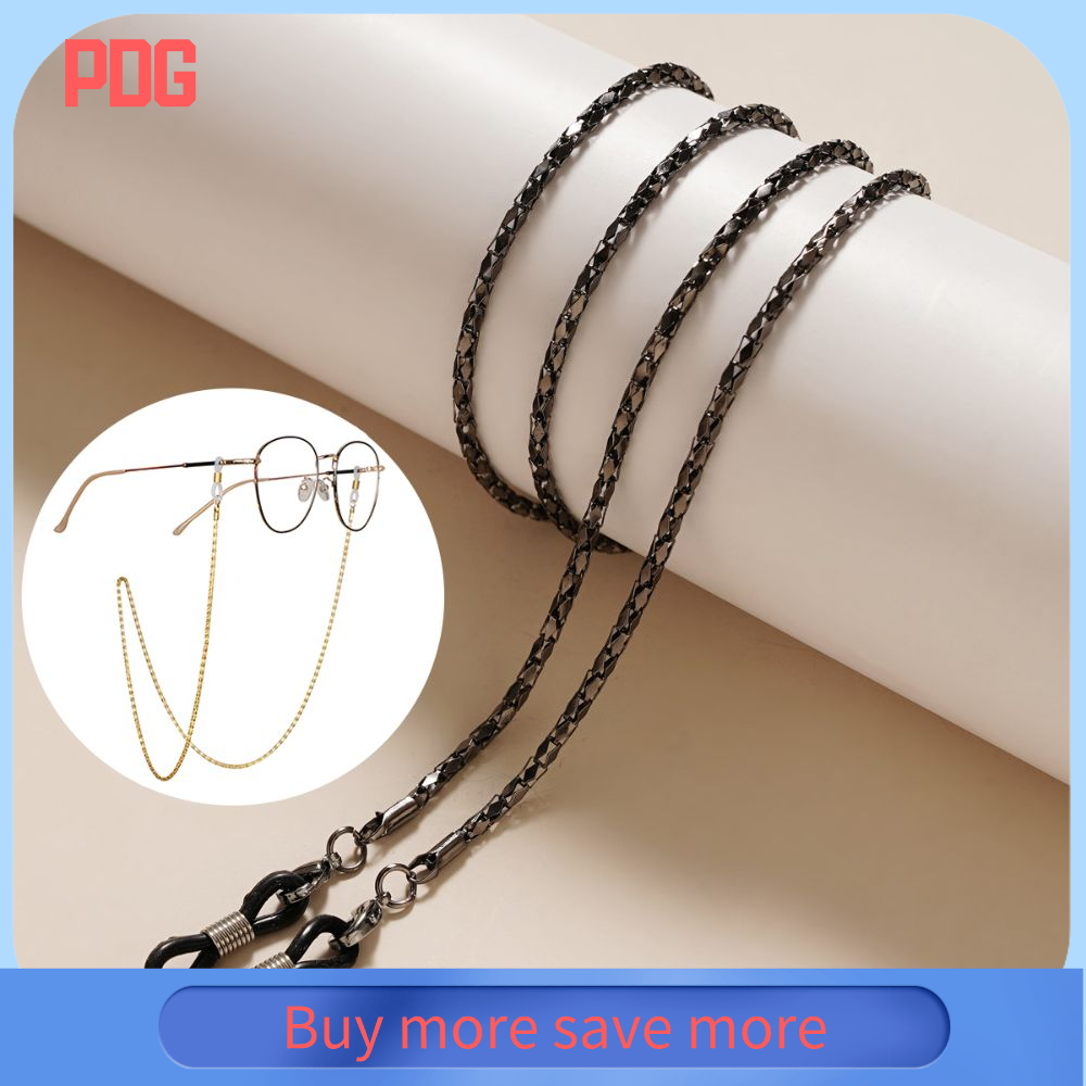 PDG Hạt loại hình cương Dây đeo kính Không trượt Rỗng Dây đeo kính mát Phong cách Punk Dây đeo khẩu trang Dây đeo kính đọc sách Phụ nữ Nam giới
