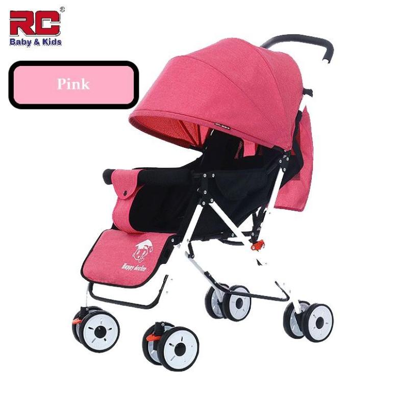 RC-Baby&kids 3.5Kg Ultra Lightweight Portable Simple Baby Stroller One hand Foldable Childrens Four Seasons Travel Stroller Singapore