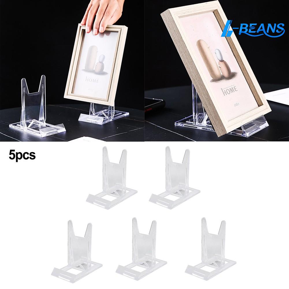 Adjustable Transparent Display Stand for Photo Frames Sturdy and Durable ราคา  168 บาท*ส่งฟรี