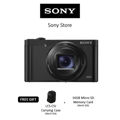 Sony Singapore Cyber-shot DSC-WX800/ WX800 Compact High-zoom Camera with 4K Recording