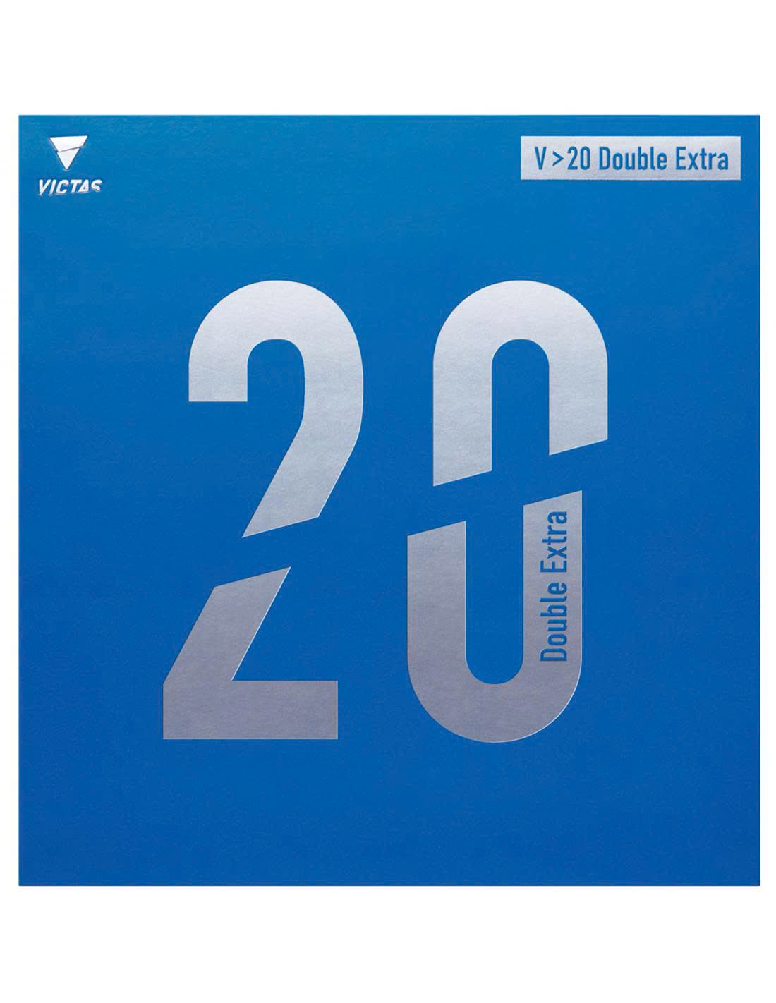 Mặt Bóng Bàn Victas V20 Double Extra Chính Hãng - Sponge 52.5° Extra Hard – Xoáy Nặng – Counter Đầm Tay – Chuẩn Thi Đấu