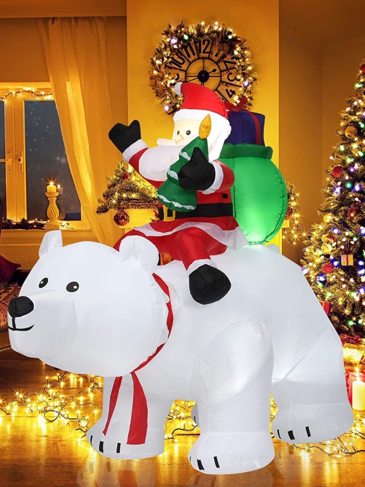 Christmas Decorations Electric Inflatable Santa Claus Snowman Archway Christmas Tree Decoration Pieces Festival Decorations Electric Inflatable Model, Santa Claus, Snowman, Christmas Tree ราคา 4,079 บาท*ส่งฟรี