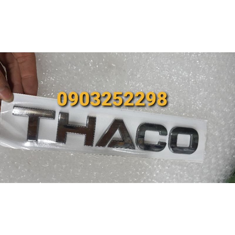 bộ tem chữ xe thaco frontier xe gắn cho k165,k140,k3000, kia 1t4