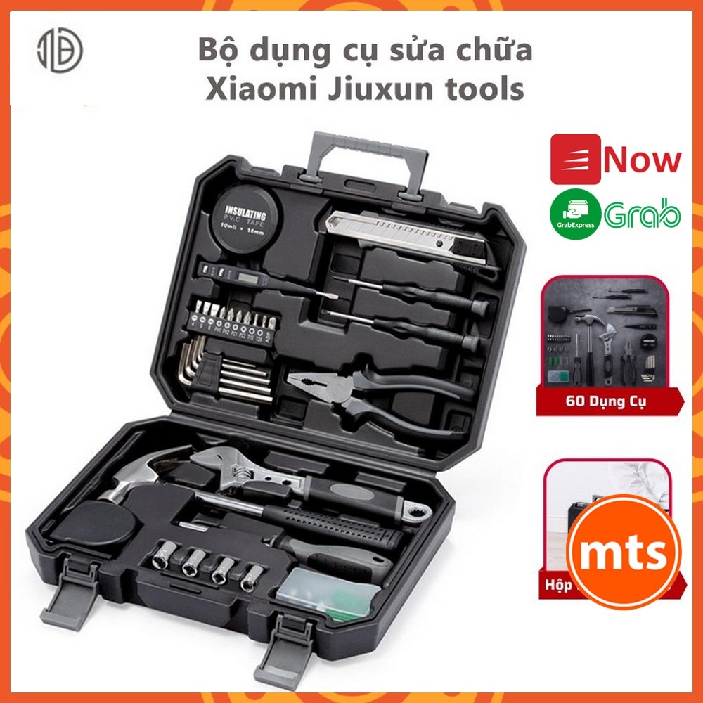 Bộ dụng cụ sửa chữa Xiaomi Jiuxun 60 món 12 món - Hộp công cụ dụng cụ sửa chữa gia đình cầm tay đa năng