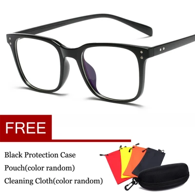 Computer Gaming Glasses Anti Blue Light Anti Reflective Anti Glare Anti Eye Strain Lens 100% UV Protection 0.00x Eyewear XY5025
