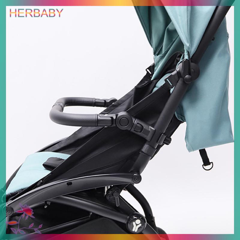 HERBABY 1ชิ้นที่วางแขนรถเข็นเด็กปรับได้อเนกประสงค์, บาร์กันชนสำหรับรถเข็นเด็กที่วางแขนสำหรับรถเข็นส่วนใหญ่