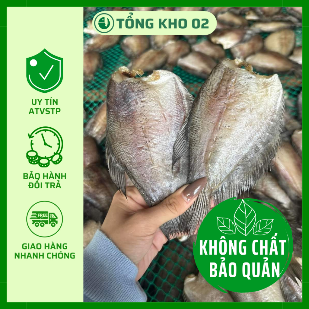 0.5kg Khô cá Sặc Bổi 3 nắng loại 1 nhà làm, không chất bảo quản, hàng mới mỗi ngày, tiêu chuẩn xuất khẩu