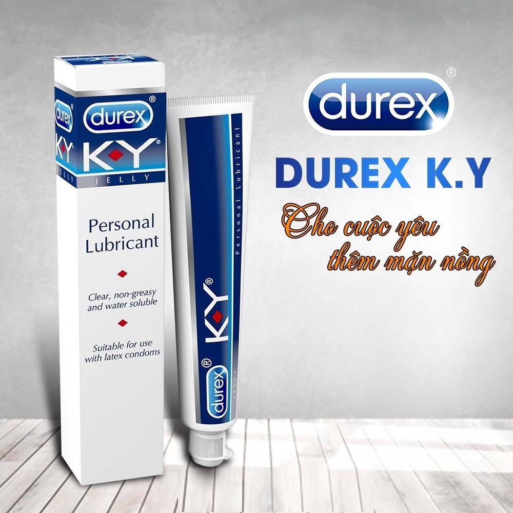  Gel Bôi Trơn Durex KY 50ml  Chính Hãng  giúp bôi trơn và nhanh chóng khởi đầu cuộc yêu được mượt mà và mãnh liệt hơn 
