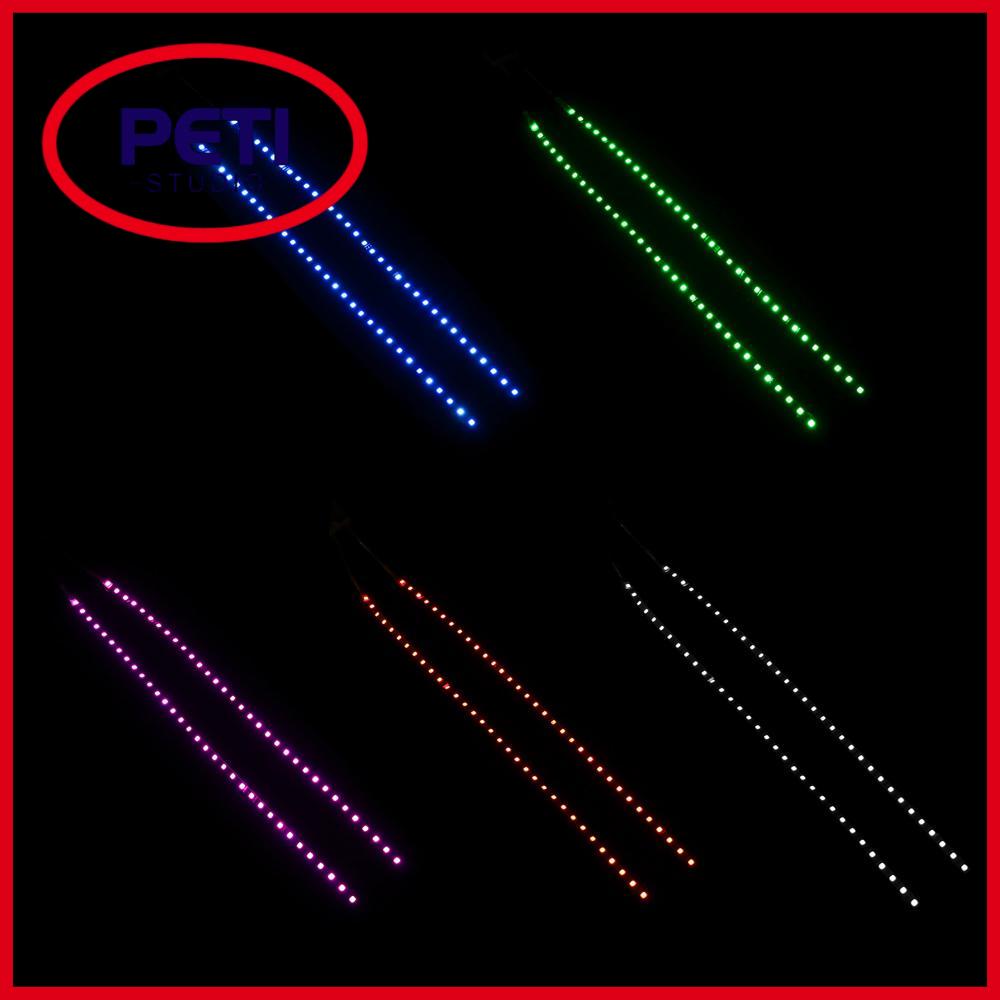 Peti Studio Chất lượng cao 70 đèn hậu LED Phụ kiện đi xe đạp xe đạp Đèn Hậu Đèn dây đèn cảnh báo an toàn xe đạp đèn trang trí