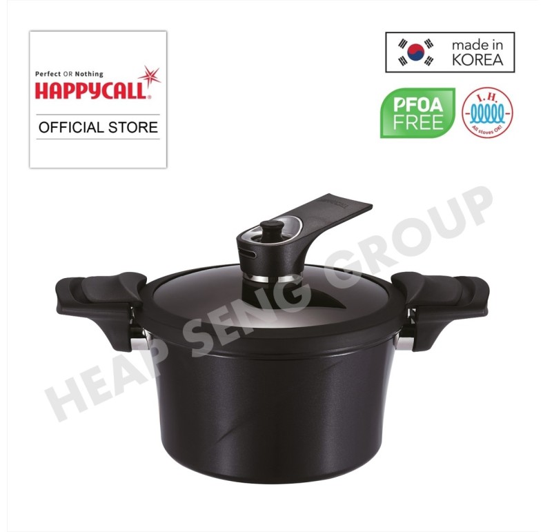 Happycall ZIN IH 20cm Vacuum Stock Pot - 3003-1296 Singapore