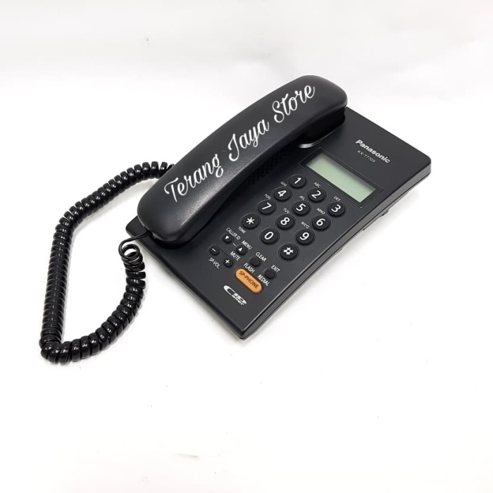 TELEPON KABEL PANASONIC KX-T7705 (HITAM) PESAWAT TELEPON RUMAH T7705 Giá 608,000 Đồng*Miễn phí vận chuyển