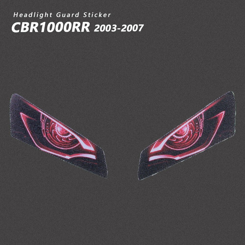 【Limited Stock Available】 Cbr 1000 Rr Headlight Guard Sticker Motorcycle Accessories For Honda Cbr1000rr Cbr1000 Rr 1000rr 2003 2004 2005 2006 2007
