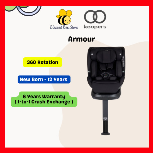 Koopers Armour Koopers Spark+ Koopers Armour Lite Baby Car Seat