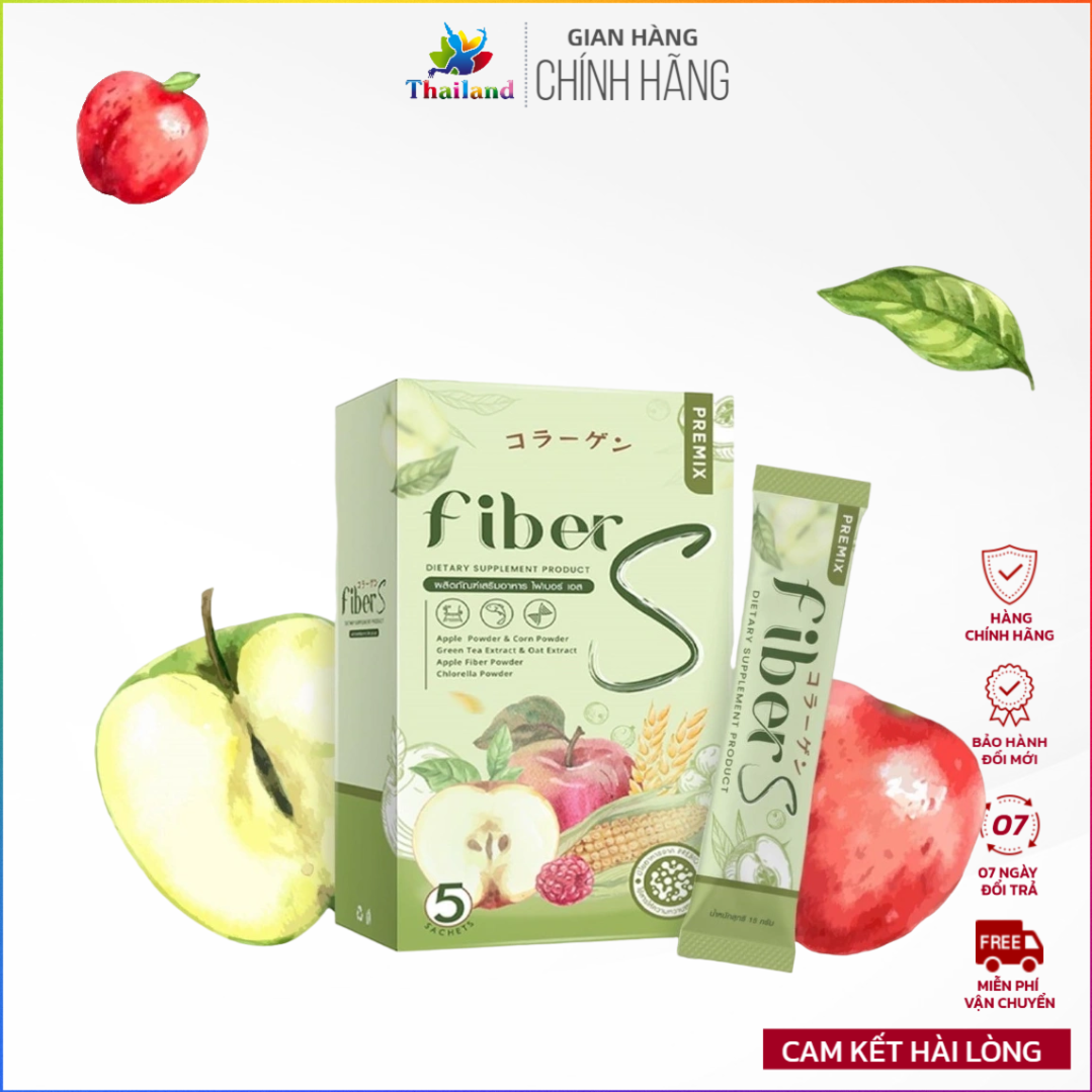 Detox hòa tan giảm cân Premix Fiber S Dietary
