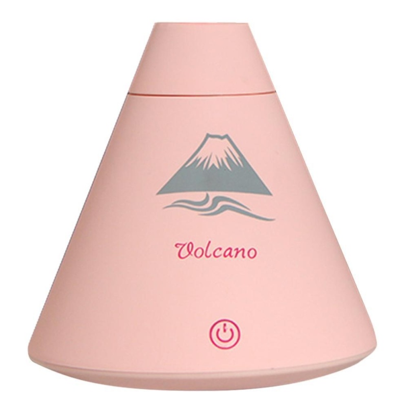 aoyou Creative Volcano USB Humidifier, Cool Mist Humidifier, Essential Oil Diffuser, Air Purifier for Home Office School Bedroom Baby Room - intl Singapore