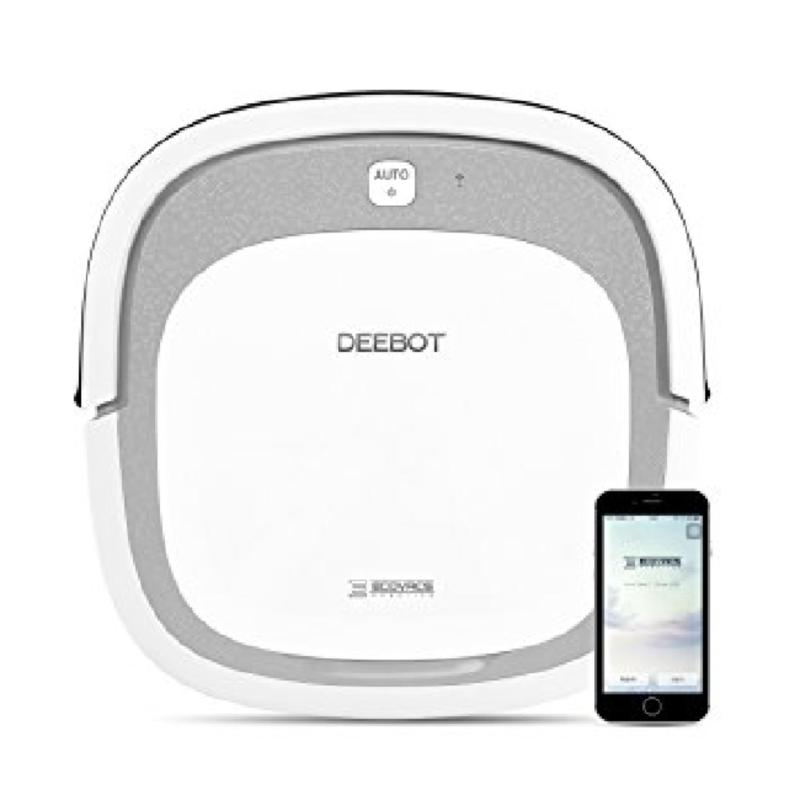 ECOVACS DEEBOT Slim2 Robotic Vacuum Cleaner for Bare Floors Only with Dry Mopping Feature Singapore