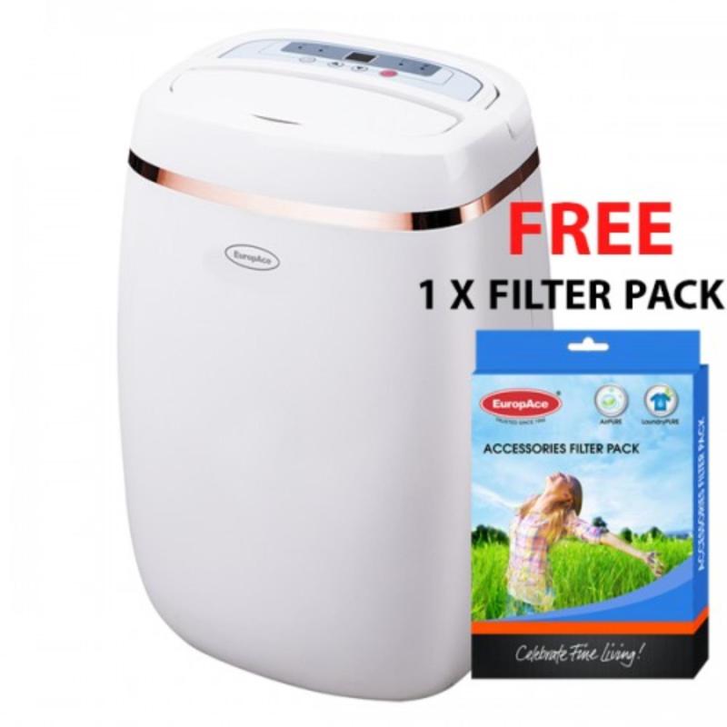EuropAce 12L Dehumidifier EDH3121S with Free Filter Pack Singapore