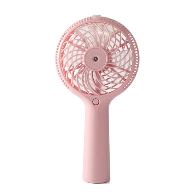 gaoshang USB Mini Handheld Spray Fan Humidifier Fan Rechargeable Portable Personal Cooling Mist Fan,Pink - intl Singapore