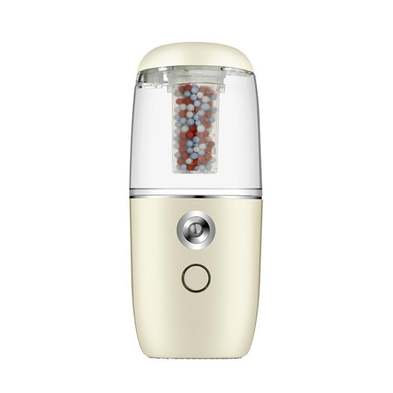 huohu [Latest Design]Mini Portable Humidifier Car Oil Diffuser, Kobwa Ultrasonic Essential Air Diffusers With Negative Ions Particles.(white) - intl Singapore