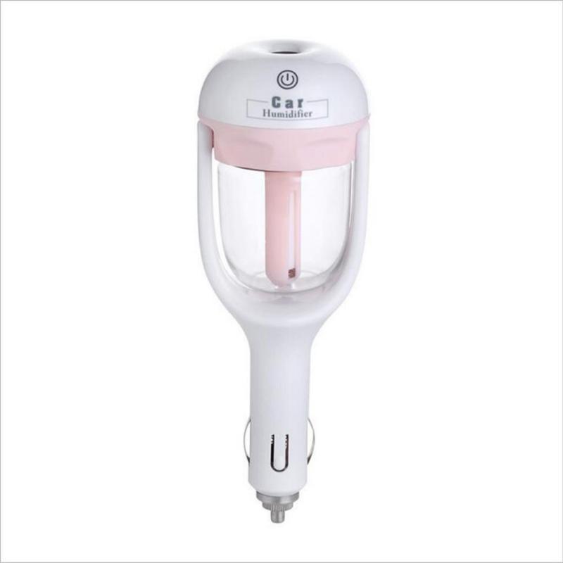 leegoal [2 In 1] Nanum Car Air Humidifier And Aromatherapy Essential Oil Diffuser (pink) Singapore
