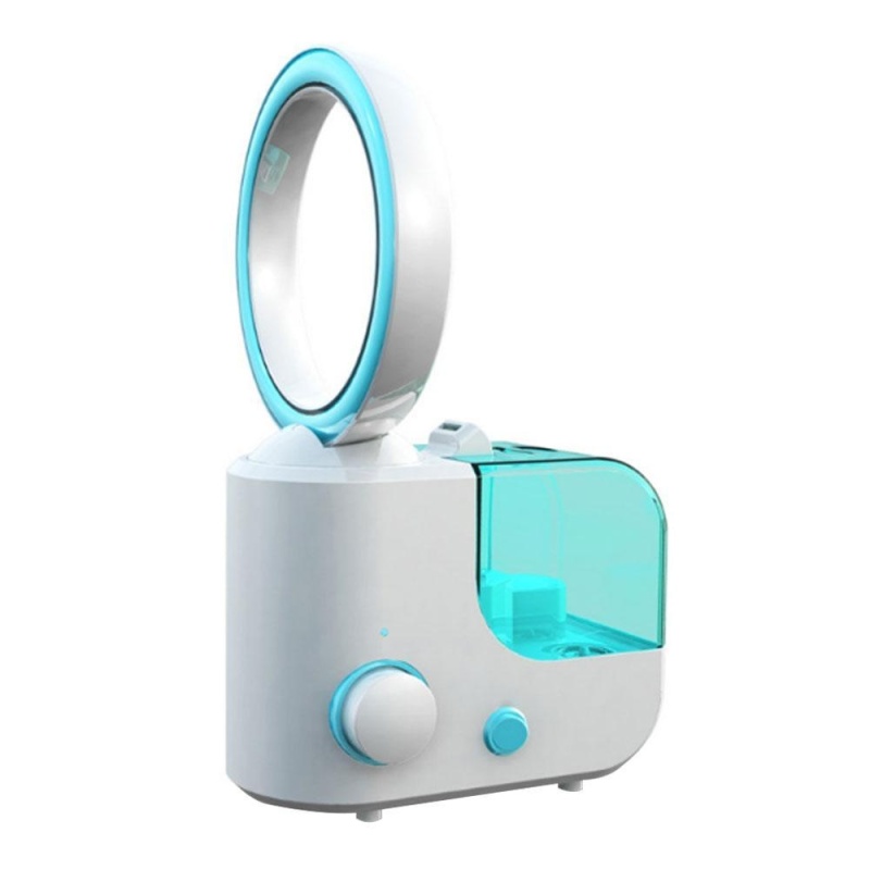 leegoal Air Humidifier Diffuser With Mute Bladeless Fan Air Purifier Air Conditioner Desk Fan 2in1 Humidifier - intl Singapore