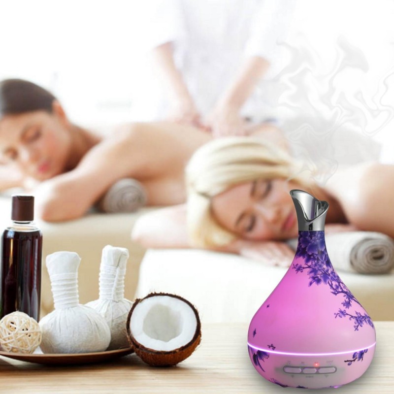 leegoal Diffuser For Essential Oil,Aromatherapy Essential Oil Diffuser,4 Timer Settings 7 Color Changing And Waterless Auto Shut-off Humidifiers Cool Mist Humidifier For Bedroom Home Office Baby Room Yoga Spa(US) Singapore