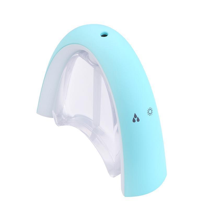 leegoal Essential Air Humidifier LED Night Light Mini Colorful Oil Diffuser / Cool Mist Humidifier Usb Humidifier Air Purifier With Message Writing Board For Home (Blue) Singapore