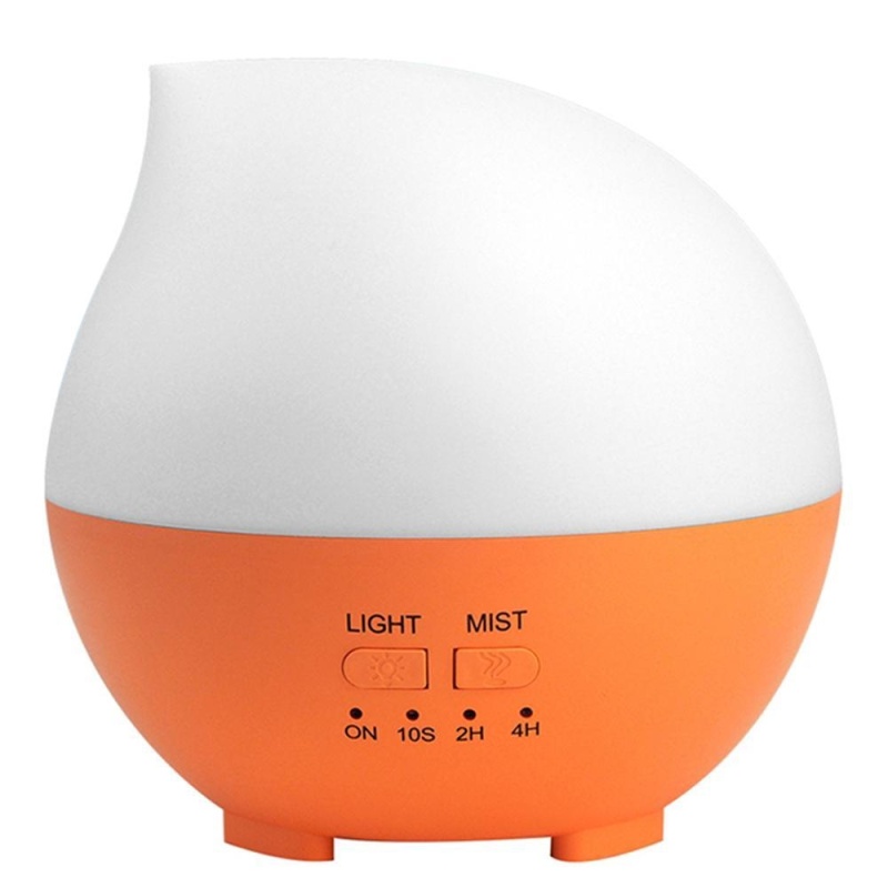 moob 300ML Drop Water Shaped Electric Aroma Diffuser Ultrasonic Air Humidifier Essential Oil Diffuser LED Mist Maker - intl Singapore