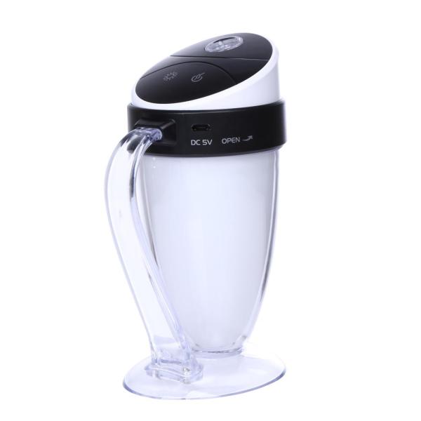 Moonlight Cup Water Cup Humidifier Colorful Car Home Humidifier(Black) - intl Singapore