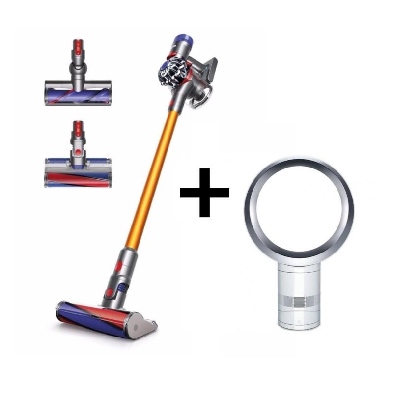 Dyson V8 Absolute Plus + Dyson AM06 30cm Desk Fan Singapore