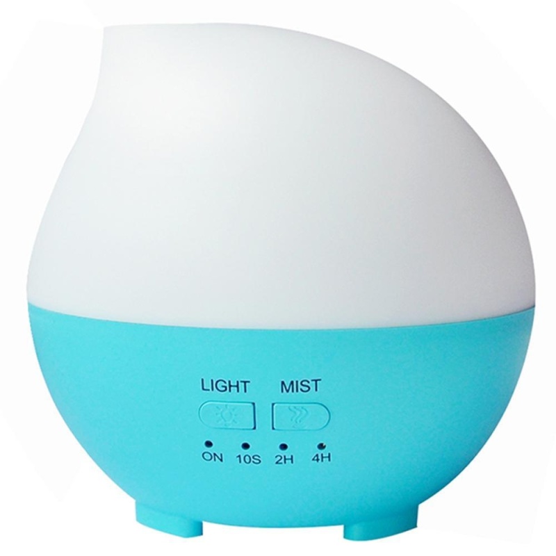 oanda Essential Oil Diffuser, 300ml Ultrasonic Diffusers Cool Mist Aroma Humidifier with Adjustable Mist Mode, Waterless Auto Shut-off and 7 Color LED Lights Changing for Home Office Bedroom - intl Singapore