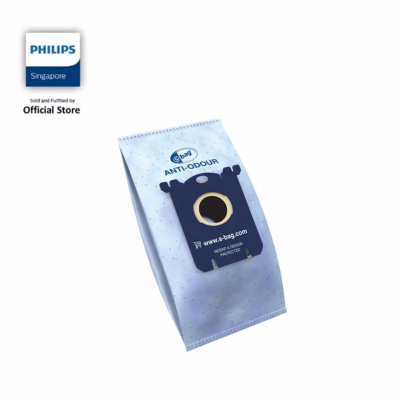 Philips s-bag Anti-odour Vacuum Cleaner Bag ( 4 Bags) FC8023/04 Singapore