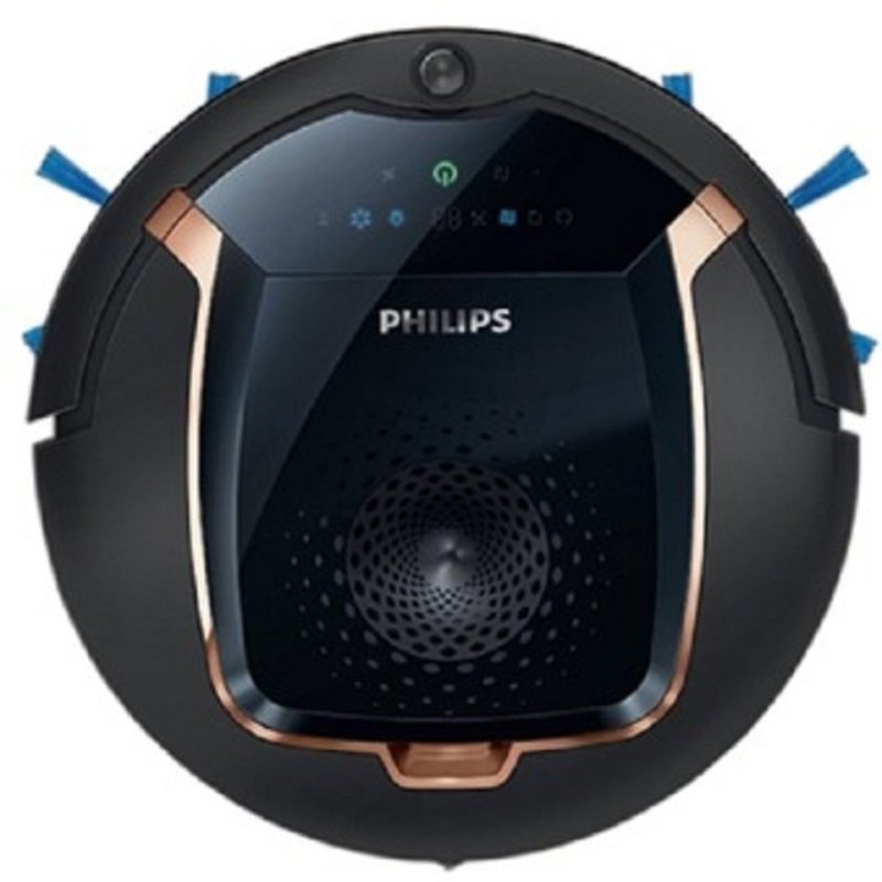 Philips FC8820/01 SmartPro Active Robot Vacuum Cleaner with 3-step Cleaning System - Black Singapore