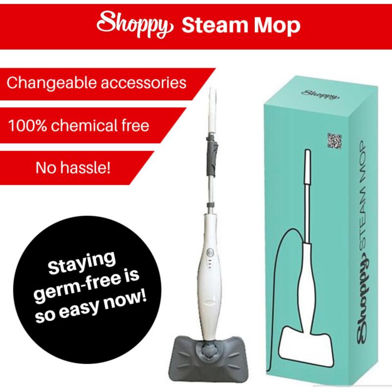 Shoppy S1000 5 in 1 Steam Mop Cleaner (White) Singapore