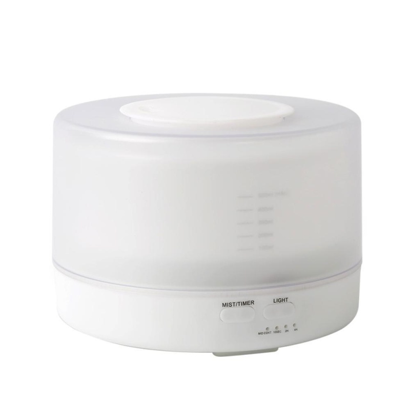 SOBUY Cool Mist Humidifier Home Fragrance Diffuser 2-in-1, Classical Style with 7 Colors Light Mode, Large Capacity Enough for 16 Hrs Working, Sleep Mode - intl Singapore