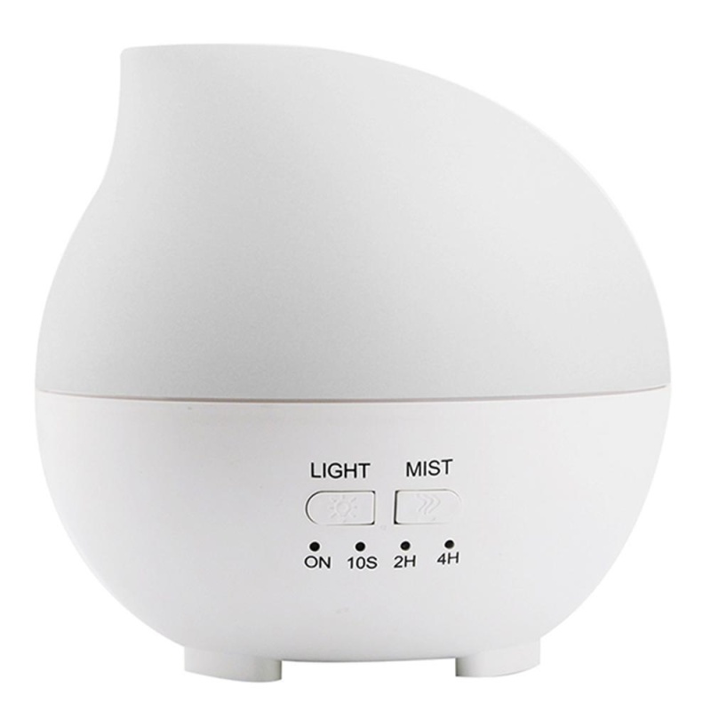SOBUY Essential Oil Diffuser, 300ml Ultrasonic Diffusers Cool Mist Aroma Humidifier with Adjustable Mist Mode, Waterless Auto Shut-off and 7 Color LED Lights Changing for Home Office Bedroom - intl Singapore