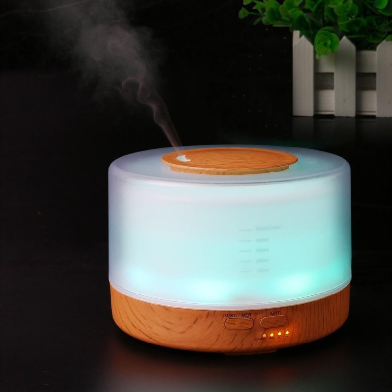 xiteng Cool Mist Humidifier Home Fragrance Diffuser 2-in-1, Classical Style With 7 Colors Light Mode, Large Capacity Enough For 16 Hrs Working, Sleep Mode - intl Singapore